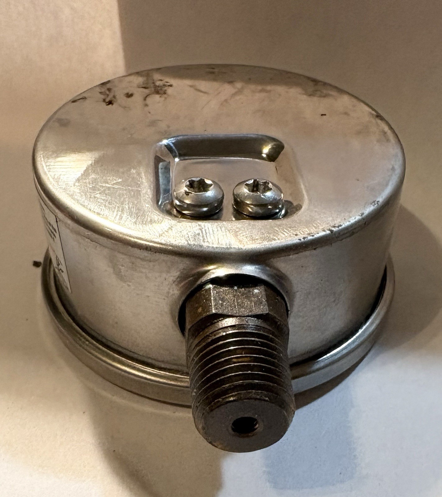 MEASUREMAN LIQUID FILLED 0-100 PSI PRESSURE GAUGE - 1/2" THREAD gallery