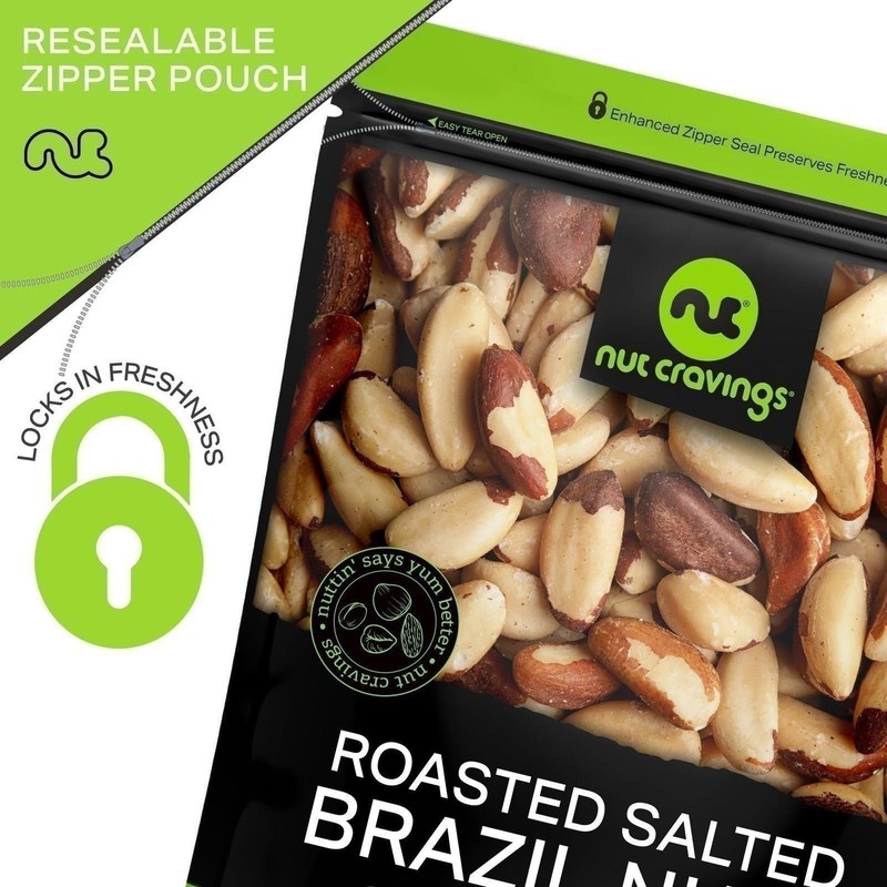 Brazil Nuts Roasted & Salted - No Shell, Whole gallery