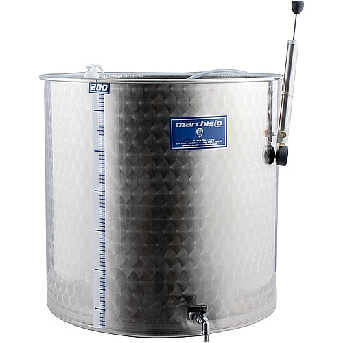 200 L Variable Capacity Tank - Marchisio - 65cm wide X 65cm tall Wine Fermenter gallery