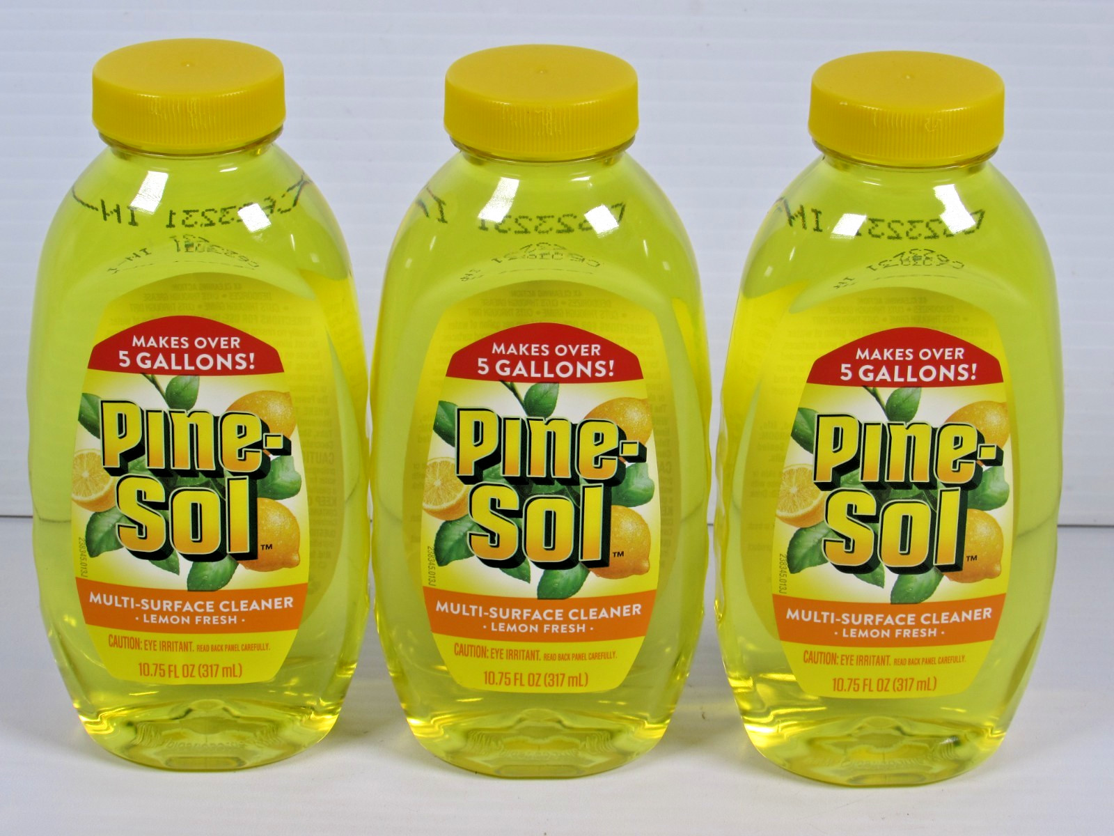 Pine-Sol Multi-Surface Cleaner Lemon Fresh Concentrate, Makes 5 Gal, Lot of 3 gallery