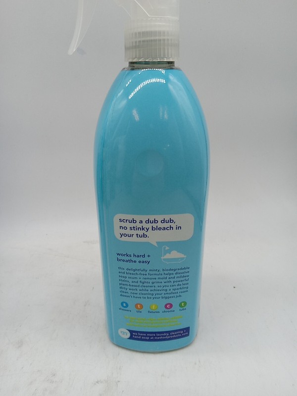 Method Bathroom Cleaner Eucalyptus Mint Cleans Soap Scum Mildew & Mold 28oz.263 gallery