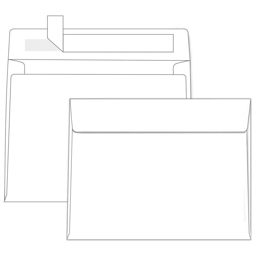 1000 Pack White A2 Envelopes Self Seal, Printable 4.5x5.75 Envelopes for Invi...