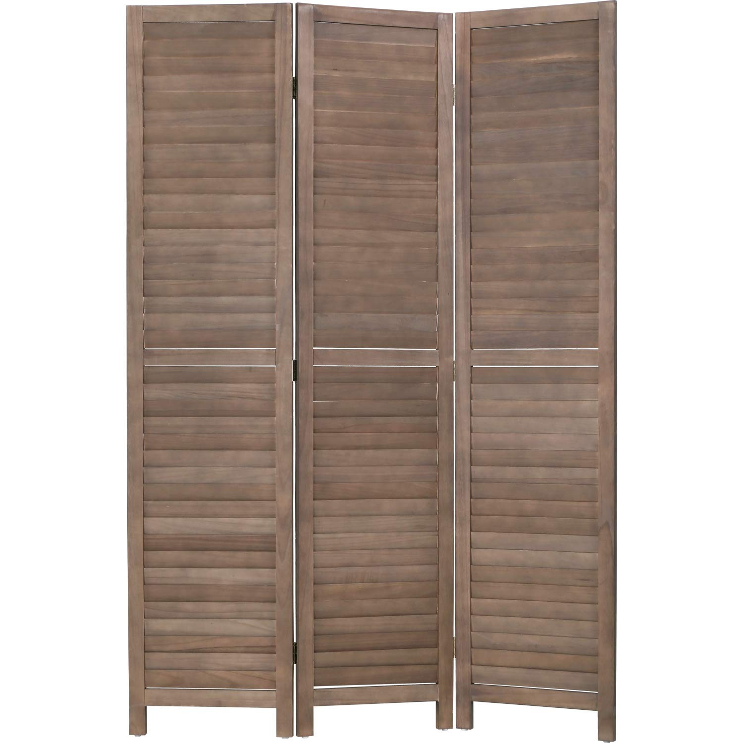 Fdw 3 Panel Wood Room Divider 4.3 Ft Tall Privacy Wall Divider 67.7 X 16.9 Each gallery