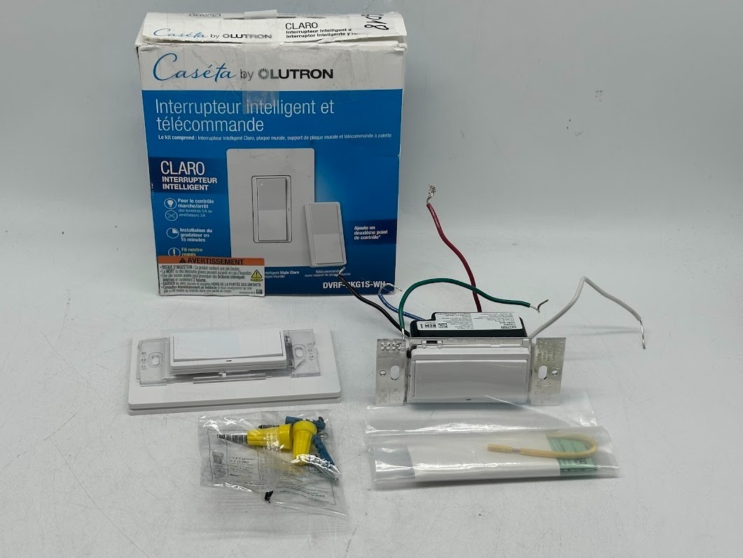 Lutron Diva Smart Dimmer Light Switch (DVRFW-6L-WH-A) gallery