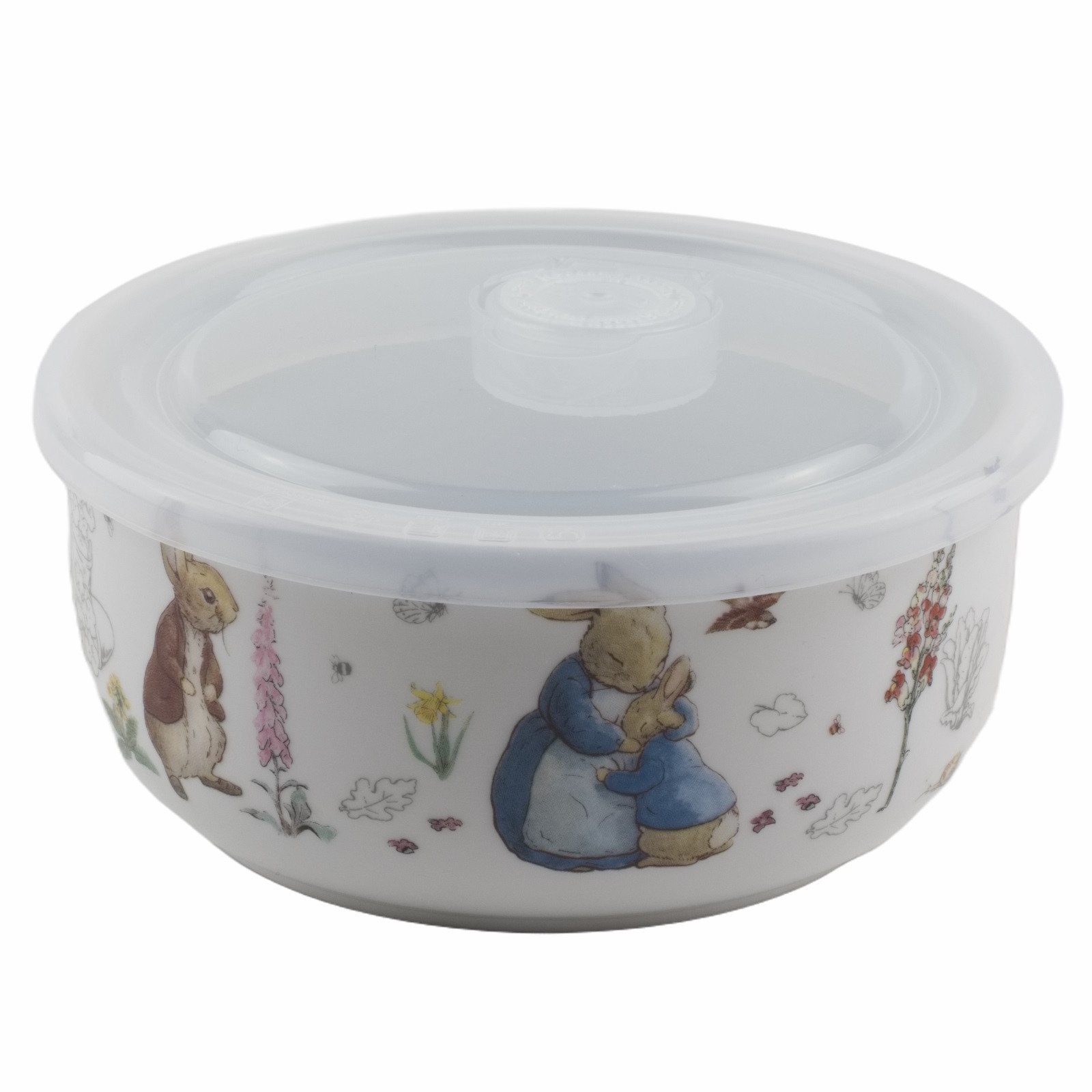 Peter Rabbit Beatrix Potter Small Soup Food Storage Bowl with Lid Easter gallery