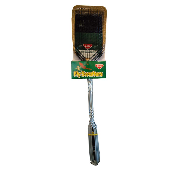 Enoz R38.24 Assorted Aluminum Fly Swatter for Kills Insects (Pack of 24) gallery
