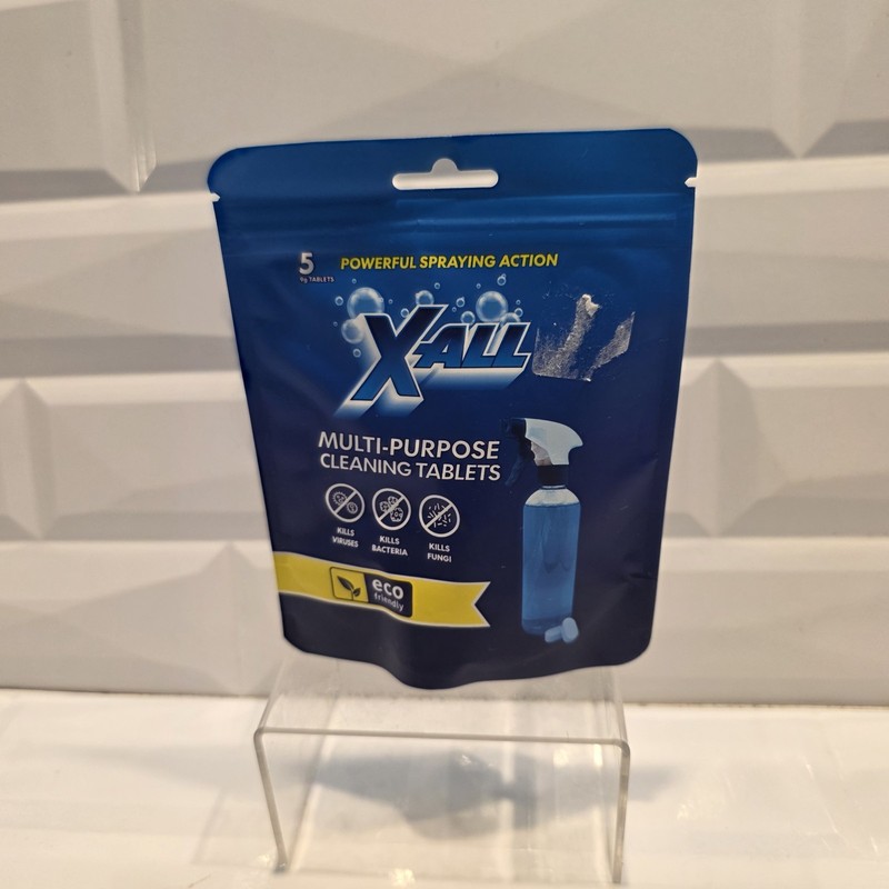 X-ALL Multipurpose Cleaning Tablets- 5 Count- NEW AND SEALED gallery