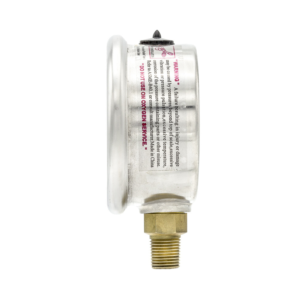 Liquid Filled Lower Mount Pressure Gauge with 2" Dial, 0-300 PSI, 1/8" Male NPT gallery