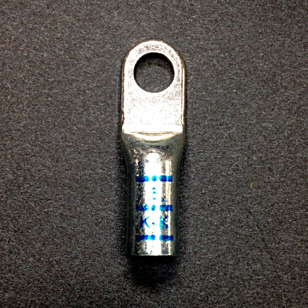 Heavy Wall Copper Cable Lugs Ring Terminals Various AWG Sizes Welding / Battery