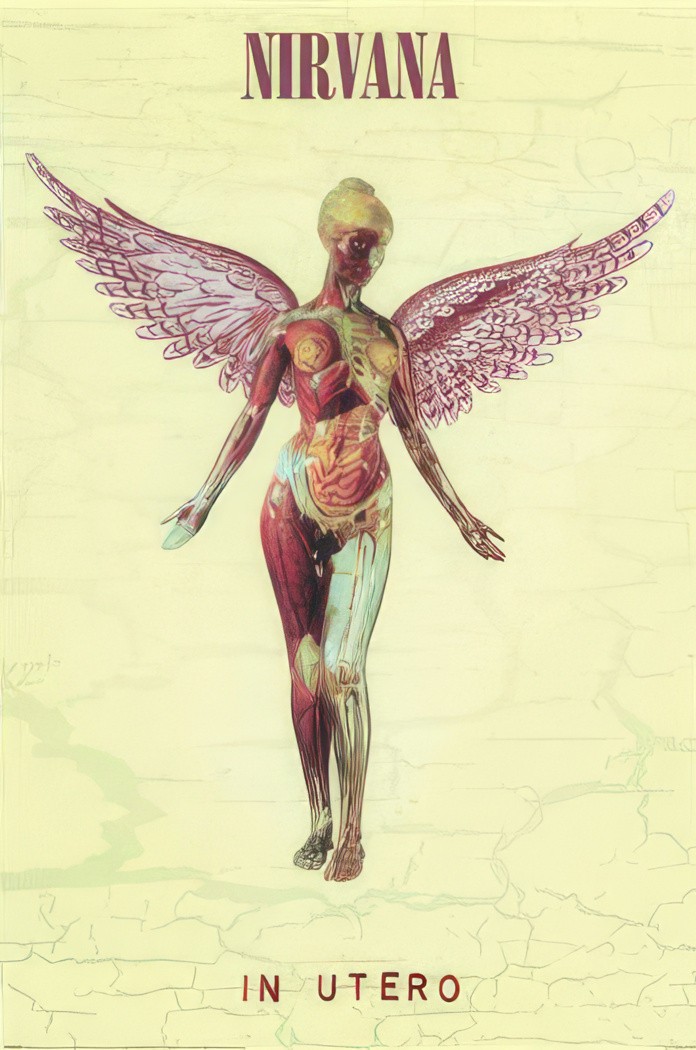 Nirvana - Music Poster (In Utero - Album Cover) (Size: 24" x 36") gallery
