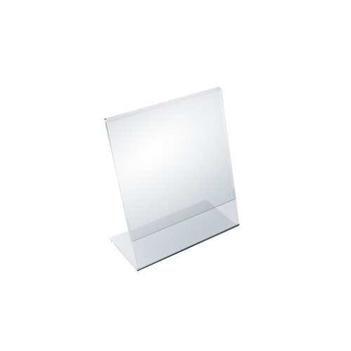 Azar Displays Angled L-Shaped Frame 5"x 6''High, 10-Pack
