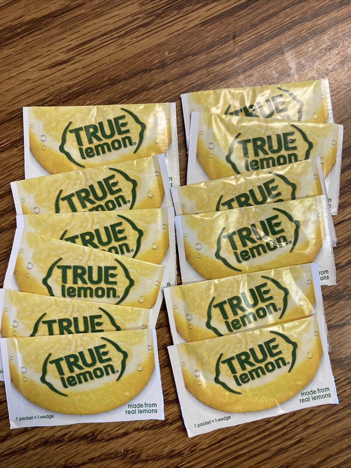 12 TRUE LEMON Citrus Water Enhancer Packets 0 Calorie 0 Sugar Crystallized gallery