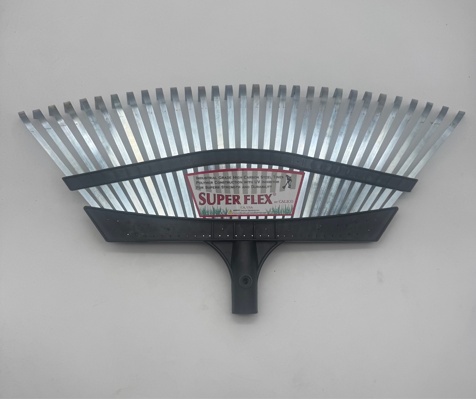 SUPER FLEX RAKE HEAD 31Tine/24Inch Poly/Steel gallery