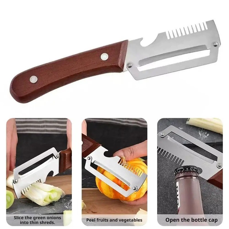 Multi-functional Vegetable Peeler for Kitchen, 2 in 1 Single Blade Peelers Tool gallery