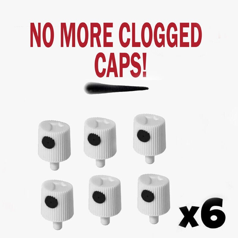 6 Spray Paint Caps for Rust-Oleum 280123 Farm & Implement Spray Paint Line gallery