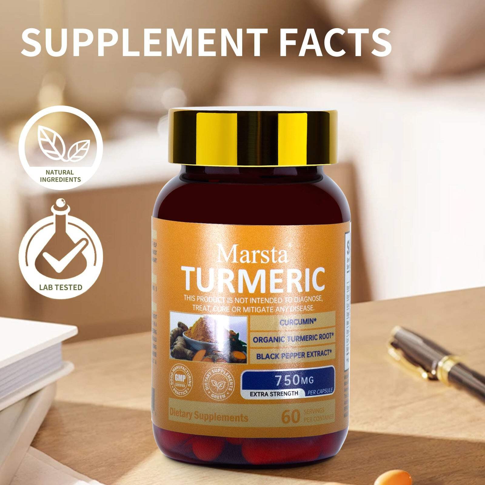 Curcumin Extract Capsules for Health Products gallery