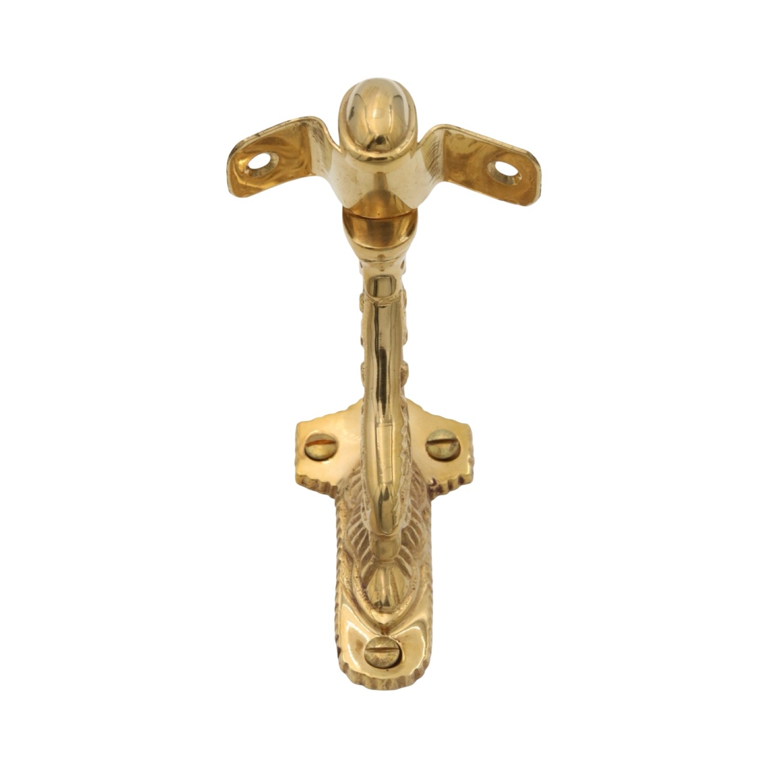 Stairs Hand Rail Bracket in Cast Solid Brass - The Victoria gallery