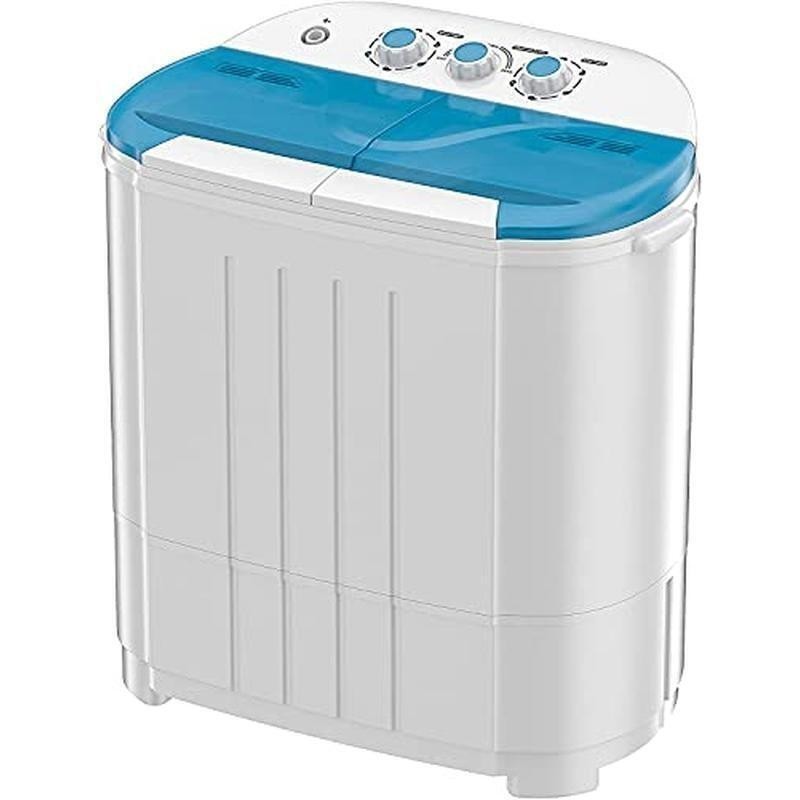 Portable Mini Twin Tub Washer Compact Washing Machine Apartments RVs Dorms New gallery