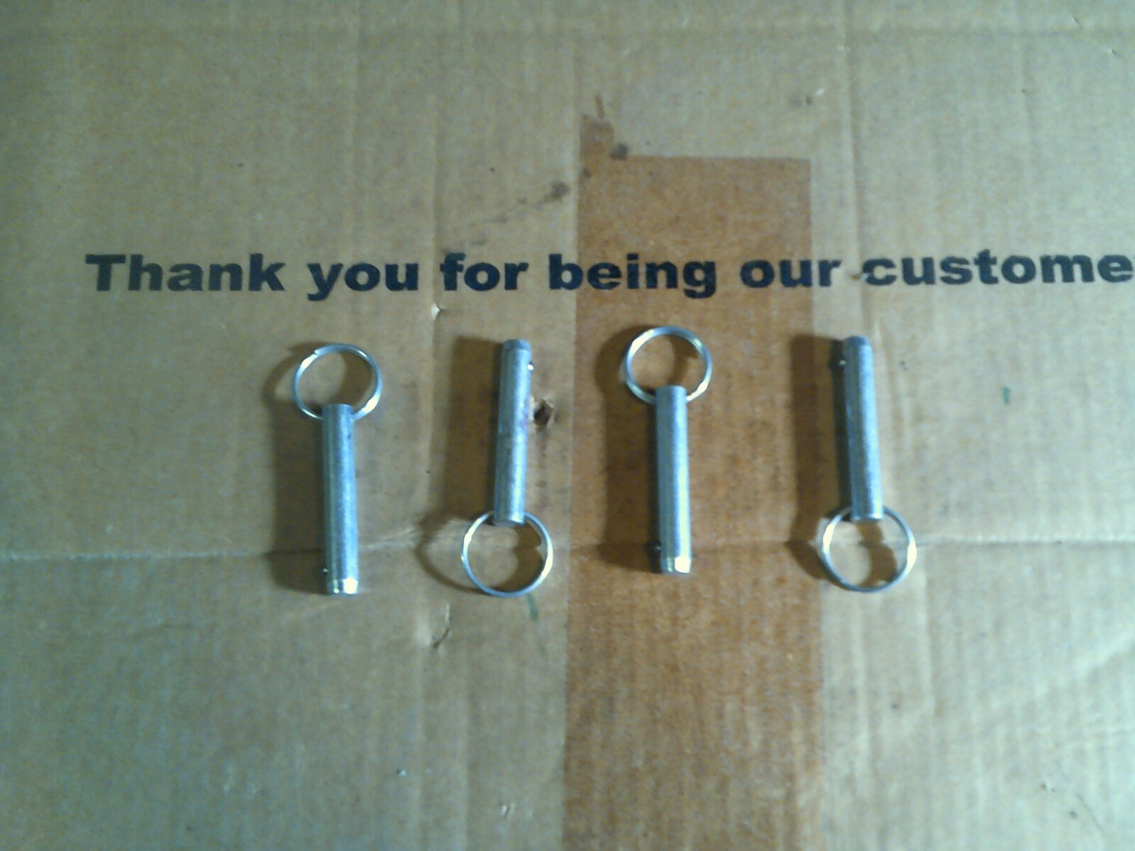 4 Of Servalite Part # 4256 Cotterless Hitch Pin 3/8 Diameter X 1-5/8 Long gallery