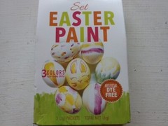 Easter Egg Coloring Kit With Plant Based Colors- 3 colors, 1 Mixing Brush