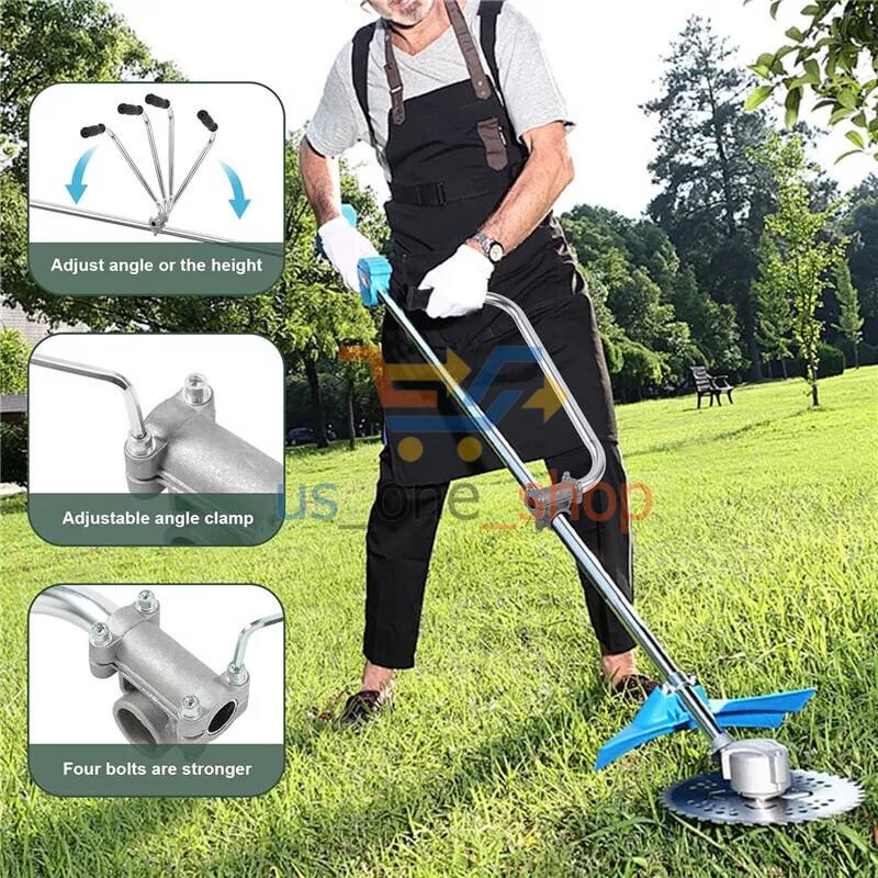 String Trimmer Handle Ergonomic Trimmer Grip Lawn Mower Handle Grip Auxiliary US gallery