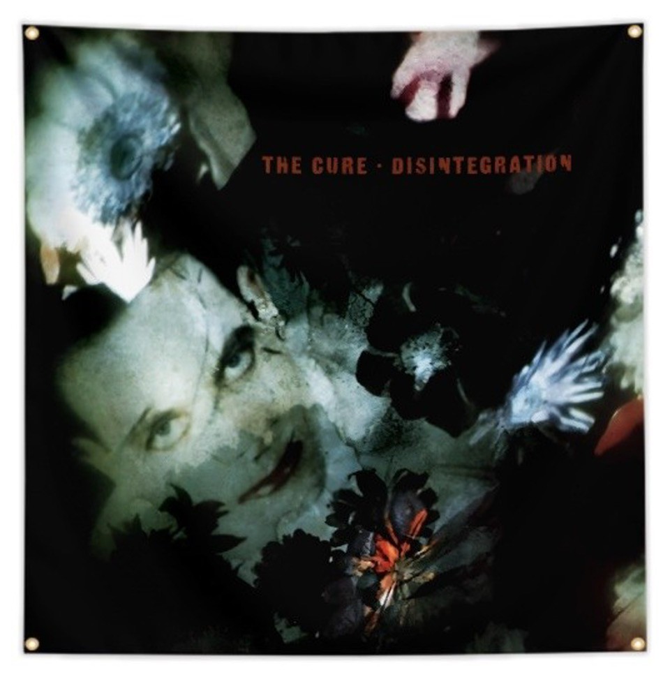 THE CURE 4' X 4' BANNER FLAG DISINTEGRATION gallery