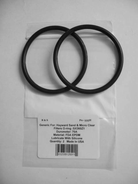 2 Hayward SX360Z1, Pump/Filter, Diffuser/Adapter O-Ring / R&S 335H /FDA NSF61