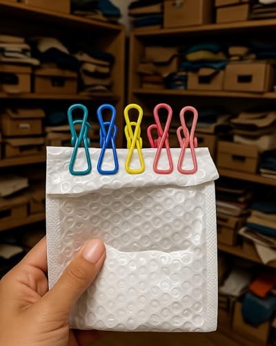 10 Packs Multi-Purpose Chip Clips High Elasticity Food Bag 10Pcs Multicolor gallery