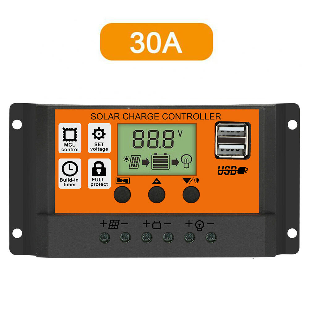 100A Solar Charge Controller For Lifepo4 Lithium Lead Acid Gel PV Regulator gallery