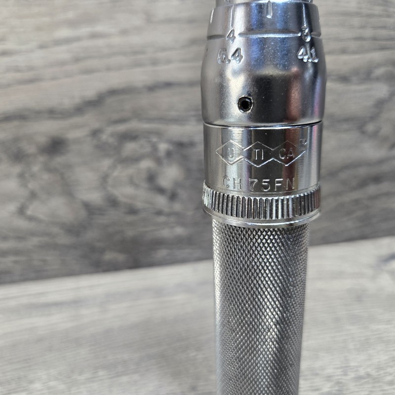 Utica CH75FN Interchangeable Head Torque Wrench 15-75 In-Lbs gallery