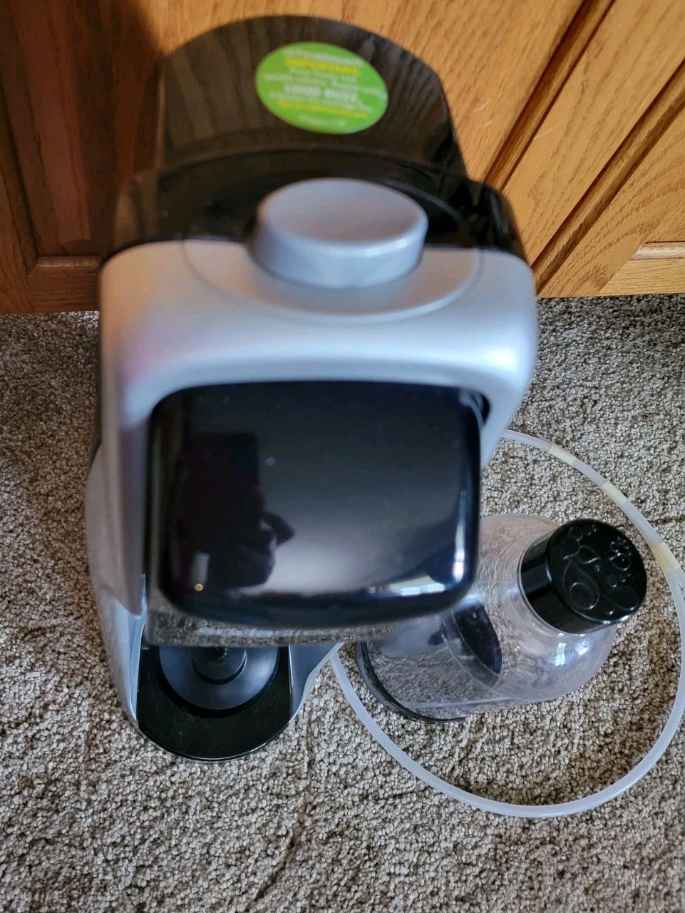 SodaStream Jet Soda Maker Machine Black Gray And Bottle gallery