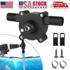 Hand Electric Hand Drill Drive Self Priming Water Pump Oil Fluid Transfer Pumps