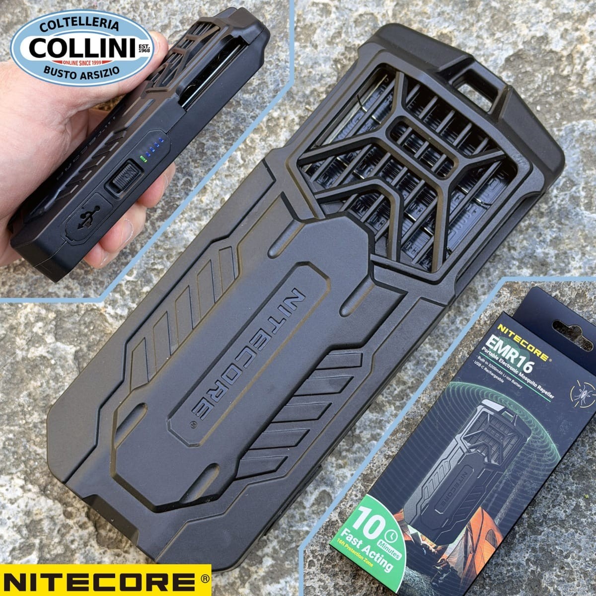 Nitecore - EMR16 - Portable Electronic Mosquito Repellent with Battery... gallery