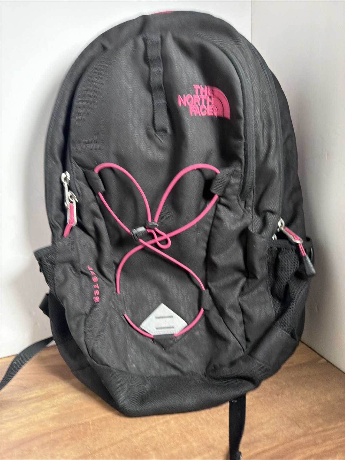 North Face Jester backpack Black And Pink