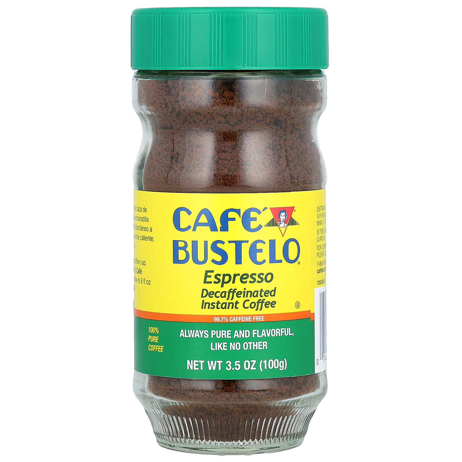 Espresso, Decaffeinated Instant Coffee, 3.5 oz (100 g) gallery