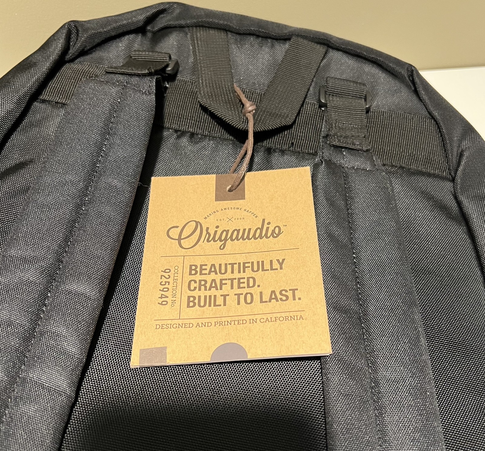 NEW Origaudio Oaklander Pack Backpack Black 2