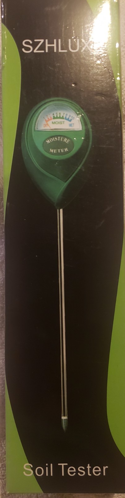 #1932 - Szhlux Soil Tester, Moisture Meter for Plant Care - New in Box gallery