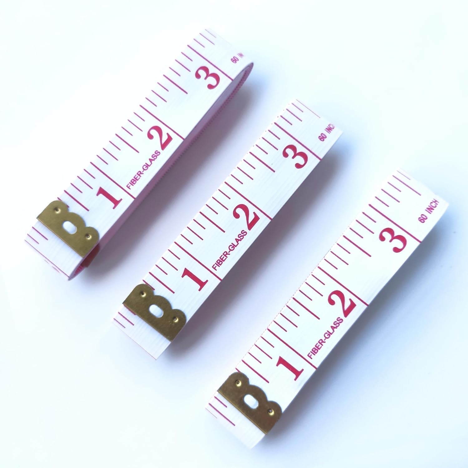3pc Tape Measure Body Measuring Tape, Soft Fabric Measuring Tape gallery