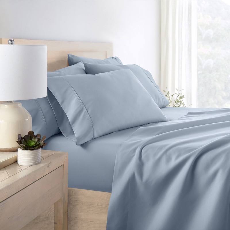 6 Piece Deep Pocket Microfiber Sheet Set Hypoallergenic Durable Cozy Soft New gallery