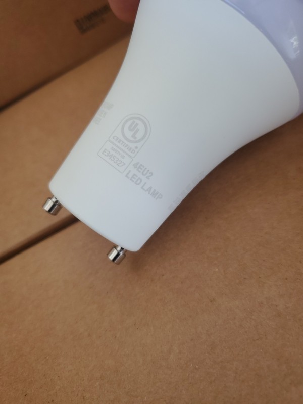 8 PACK 9W = 60W A19 GU24 4EU2 LED LAMP DIM 3000K 120V 800Lm 12A19GU60WT20D2 NEW gallery