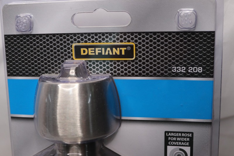 Defiant Brandywinde Collection Bed & Bath Door Knob Stainless Steel Finish gallery