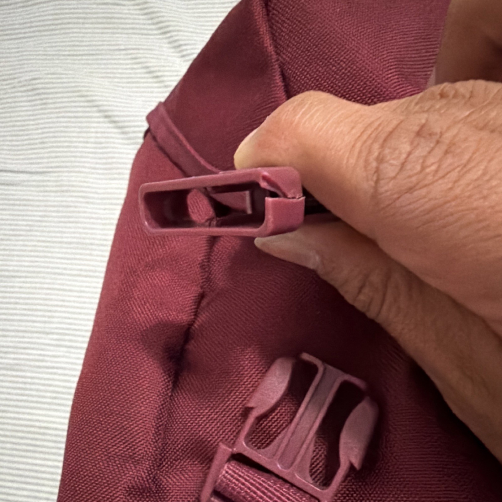 Herschel Burgundy Backpack  2