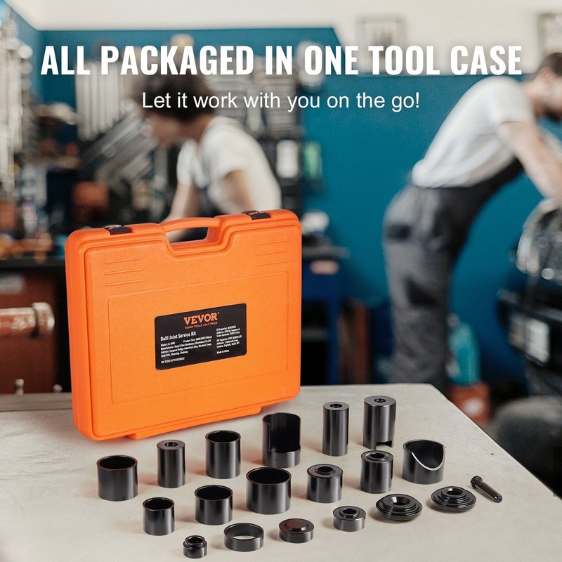 Efficient 21-Piece Ball Joint Press Kit for Fastening Fixings on Dana Axles gallery