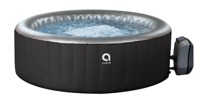 Avenli London 2-3 Person Inflatable Hot Tub Spa Open Box Never Assembled gallery