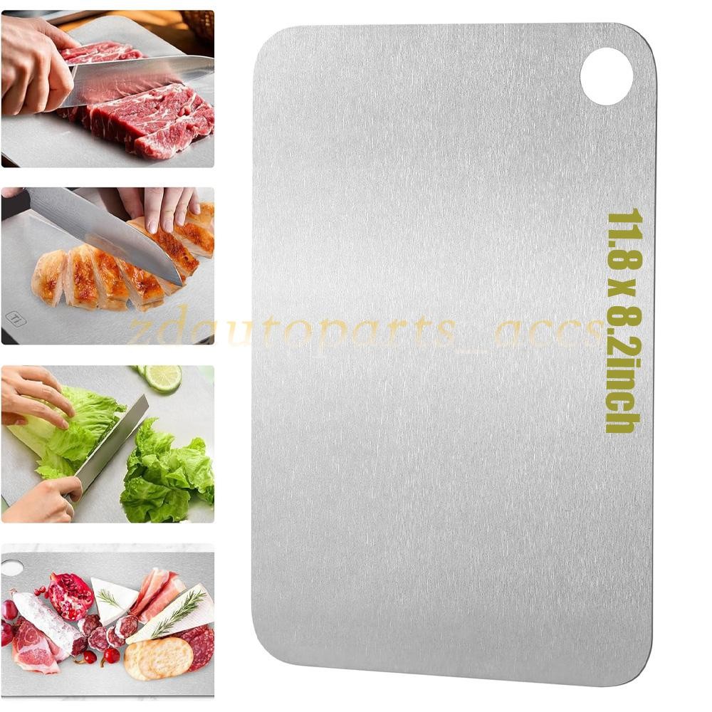 Titanium Cutting Board for Kitchen, Stainless Non Stick Chopping Board, Upgrade gallery