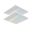 2x2 Troffer Light,4CCT Tunable (3000K-5000K) & 5-Step Wattage Selectable (20W... gallery