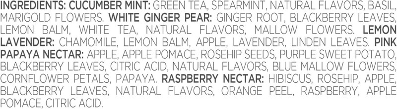 Luxurious 20-Count Mariposa Tea Sampler Gift Box - Individually Wrapped Infusers gallery