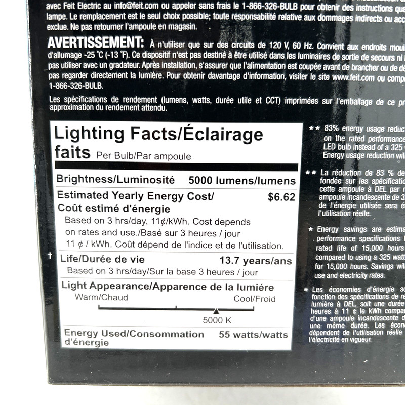 Feit PAR38 E26 (Medium) Extra Bright LED Bulb Daylight 325 Watt Equivalence gallery
