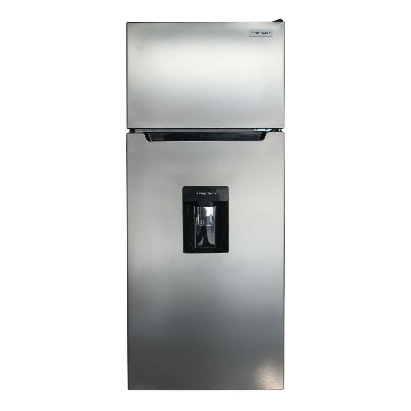 Frigidaire 7.3 Cu Ft Top Freezer Refrigerator with Beverage Dispenser, Platinum gallery