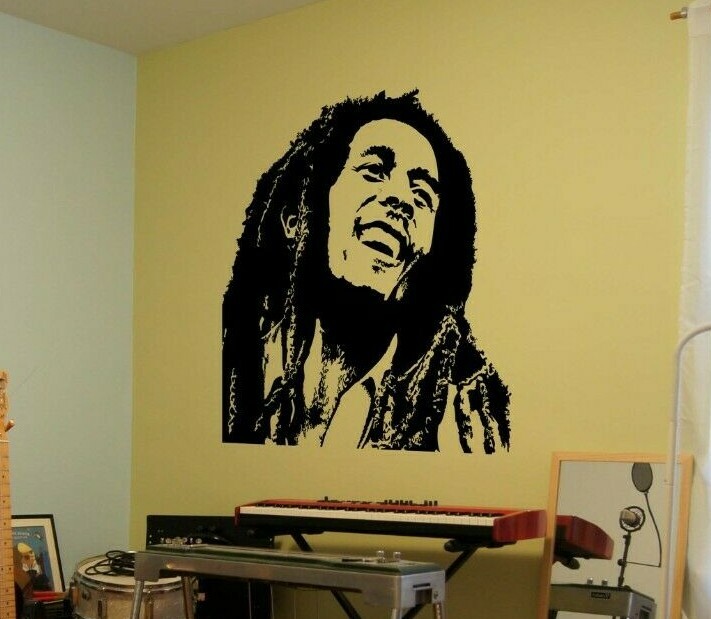Bob Marley Reggae Rasta Music Vinyl Wall Sticker Decal gallery